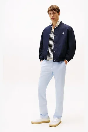 Tommy Hilfiger 1985 Denton Straight Fit Chinos aus Pima-Baumwolle