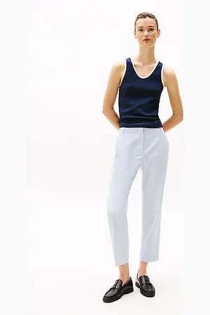 Tommy Hilfiger Knöchellange Slim Straight Leg Fit Hose