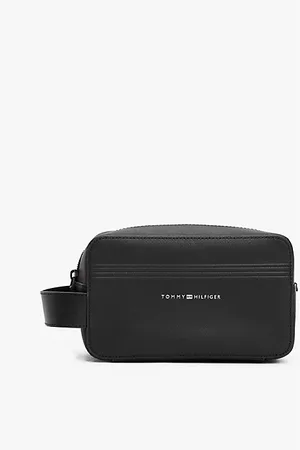 Tommy Hilfiger TH Business Kulturbeutel aus Leder