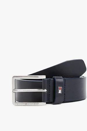 Tommy Hilfiger Ledergürtel mit quadratischer Schnalle