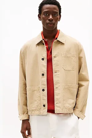 Tommy Hilfiger Utility-Jacke mit Leinen