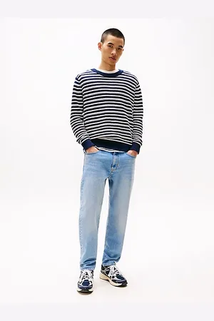 Tommy Hilfiger Isaac Relaxed Tapered Jeans mit Whisker-Effekt