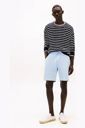 Tommy Hilfiger Sweat-Shorts mit aufgestickter Flag