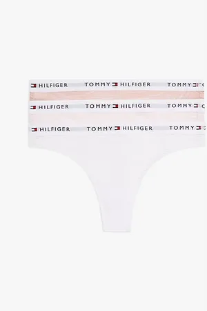 Tommy Hilfiger 3er-Pack Strings mit Mesh und Logo
