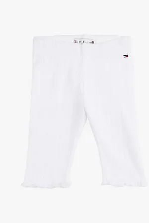 Tommy Hilfiger Slim Fit Leggings aus Pointelle-Strick