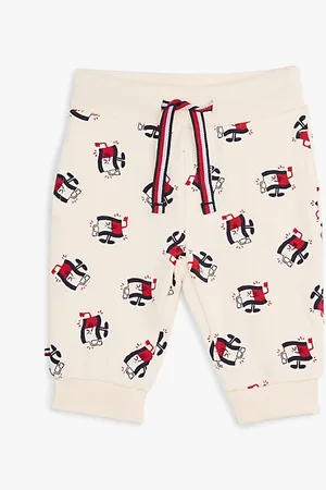Tommy Hilfiger Jogginghose mit Print und Tunnelzug