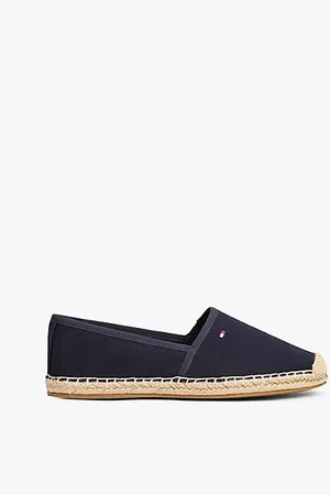 Tommy Hilfiger Espadrille aus Canvas mit Flag-Stickerei