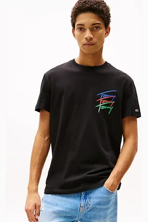 Tommy Hilfiger T-Shirt mit Grafik-Logo hinten