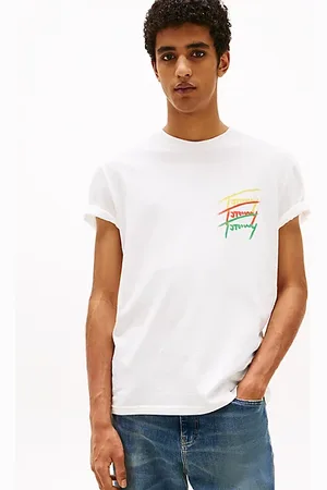 Tommy Hilfiger T-Shirt mit Grafik-Logo hinten