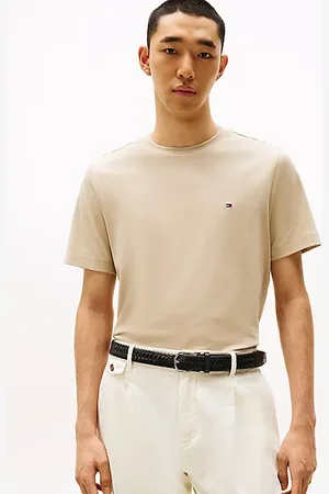 Tommy Hilfiger T-Shirt aus Interlock-Strick