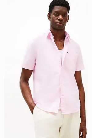 Tommy Hilfiger Regular Fit Oxford-Hemd mit kurzen Ärmeln