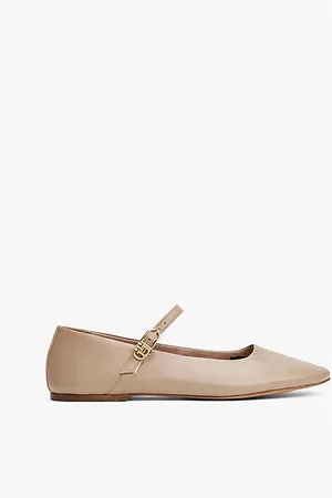 Tommy Hilfiger Mary-Jane-Ballerina aus Leder