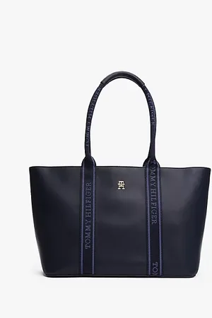 Tommy Hilfiger Tote-Bag mit Logo-Tape