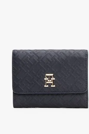 Tommy Hilfiger Trifold-Geldbörse mit TH-Monogramm