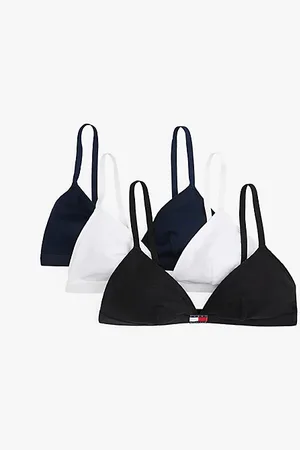 Tommy Hilfiger 3er-Pack Heritage Triangel-BHs mit Logo
