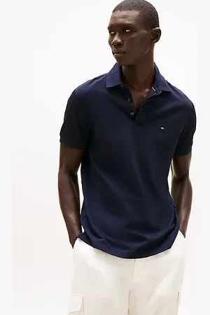 Tommy Hilfiger Regular Fit Poloshirt mit verdeckter Knopfleiste