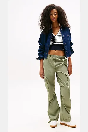 Tommy Hilfiger Relaxed Fit Cargo-Hose mit mittelhohem Bund
