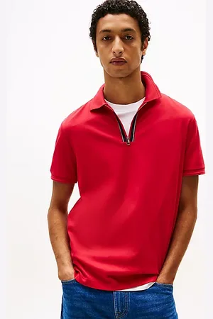 Tommy Hilfiger Regular Fit Poloshirt mit Reißverschluss