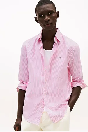 Tommy Hilfiger Regular Fit gestreiftes Popeline-Hemd