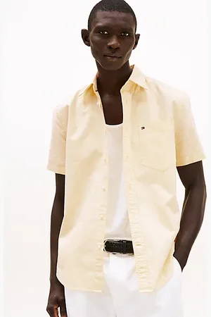 Tommy Hilfiger Regular Fit Oxford-Hemd mit kurzen Ärmeln