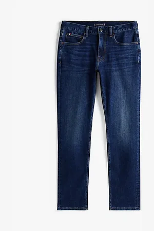Tommy Hilfiger Denton Straight Leg Jeans mit Whisker-Effekten