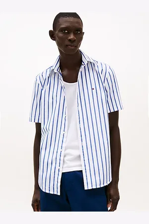 Tommy Hilfiger Regular Fit Kurzarm-Hemd aus Popeline