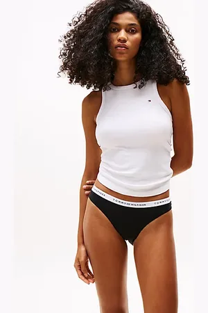 Tommy Hilfiger Slip mit Logomuster am Taillenbund
