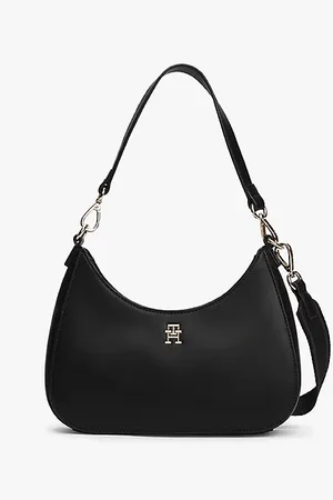 Tommy Hilfiger Schultertasche mit TH-Monogramm-Emblem