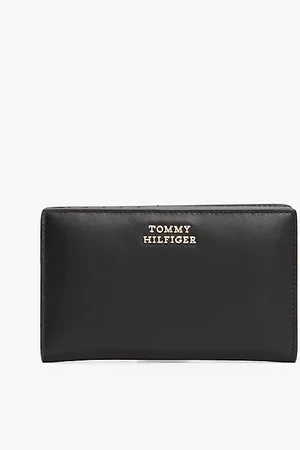 Tommy Hilfiger Geldbörse aus Leder mit Metall-Logo