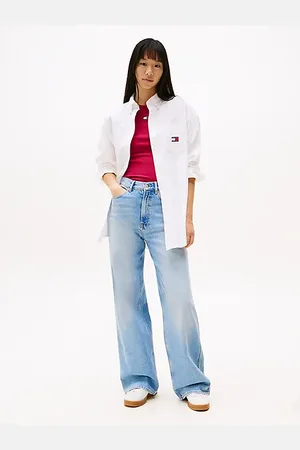 Tommy Hilfiger Claire Jeans mit weitem Bein und hohem Bund