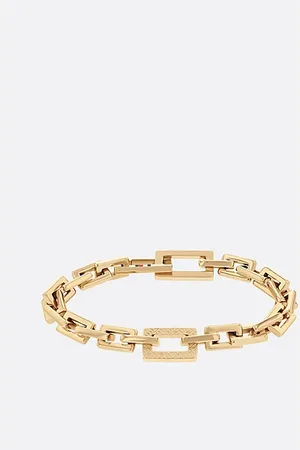 Tommy Hilfiger Vergoldetes Infinity-Armband mit TH-Monogramm