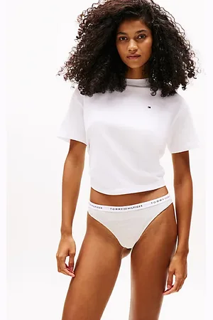 Tommy Hilfiger String mit Logomuster-Taillenbund