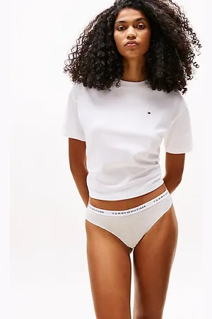Tommy Hilfiger Slip mit Logomuster am Taillenbund