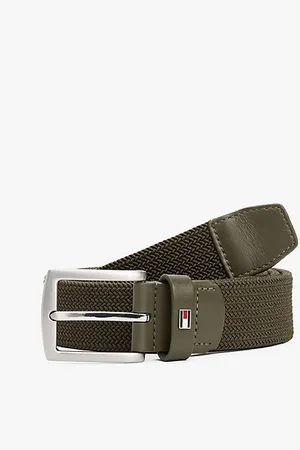 Tommy Hilfiger Gürtel mit eckiger Schnalle und Struktur