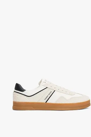 Tommy Hilfiger The Greenwich Ledersneaker mit Strukturmix