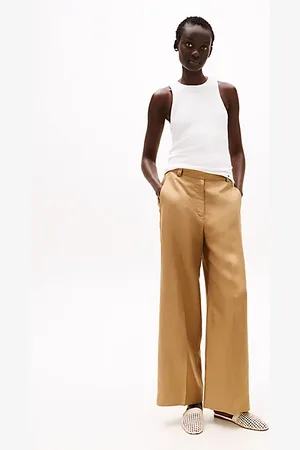Tommy Hilfiger Weite Hose mit Leinen