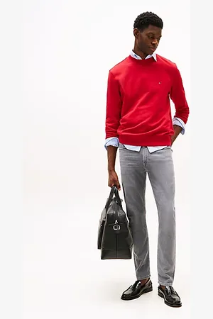 Tommy Hilfiger Bleecker Slim Jeans mit Fade- und Whisker-Effekten