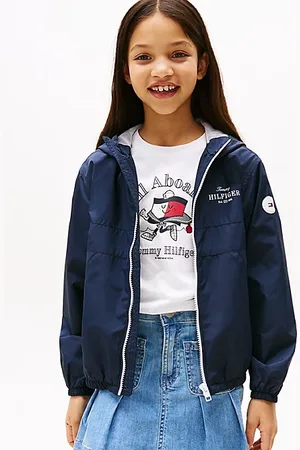 Tommy Hilfiger Windbreaker mit Logo und Kapuze