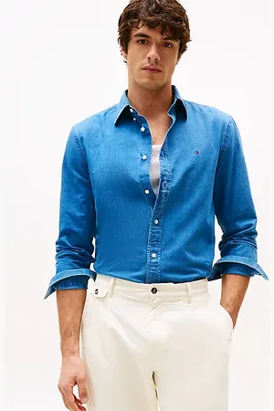 Tommy Hilfiger Regular Fit Chambray-Hemd
