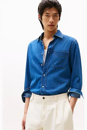 Tommy Hilfiger Leichtgewichtiges Regular Fit Jeanshemd