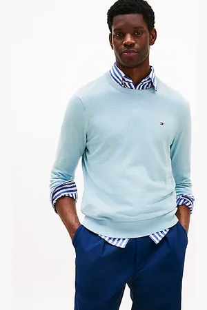 Tommy Hilfiger Pullover mit Flag-Stickerei