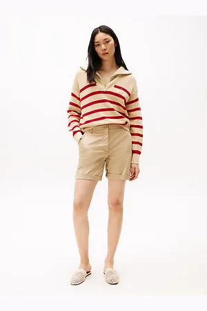 Tommy Hilfiger Shorts mit Falten