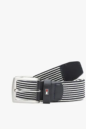 Tommy Hilfiger Gürtel mit eckiger Schnalle und Struktur
