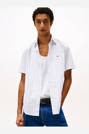 Tommy Hilfiger Regular Fit Kurzarm-Hemd aus Popeline