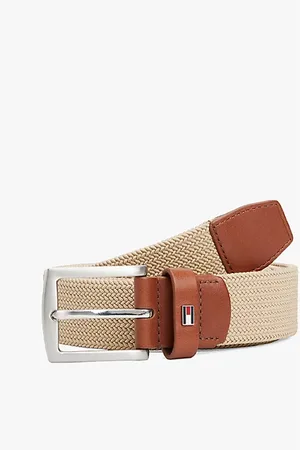 Tommy Hilfiger Gürtel mit eckiger Schnalle und Struktur