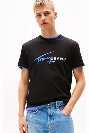 Tommy Hilfiger T-Shirt mit Graffiti-Signatur-Logo