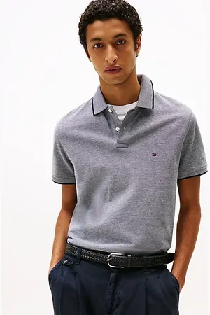 Tommy Hilfiger Regular Fit Oxford-Poloshirt mit Kontrast-Detail