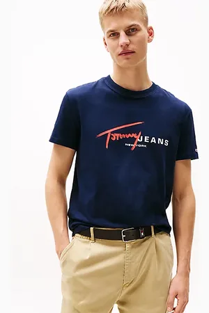 Tommy Hilfiger T-Shirt mit Graffiti-Signatur-Logo