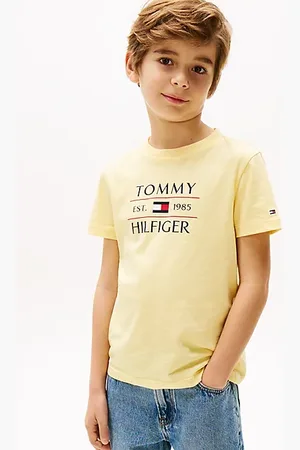 Tommy Hilfiger Rundhals-T-Shirt mit Logo