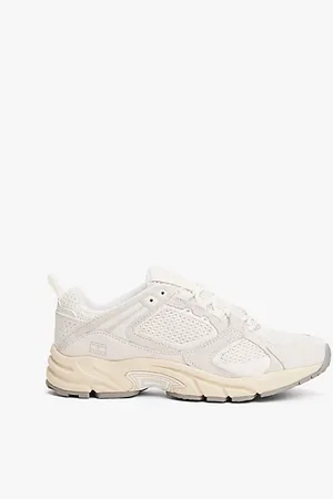 Tommy Hilfiger Archive Sneaker aus Mesh und Wildleder